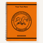 Politici in Illinois, gevangenis Notitieboek (Voorkant)