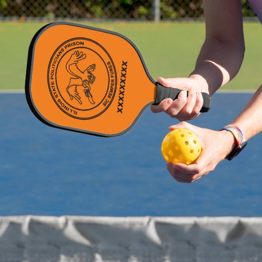 Politici in Illinois, gevangenis Pickleball Paddle (Insitu)