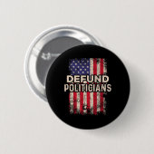 Politici Ontzetten Grappig Anti Politiek Pro Ameri Ronde Button 5,7 Cm (Voorkant /achterkant)