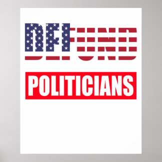 Politici Ontzetten van Middelen Poster