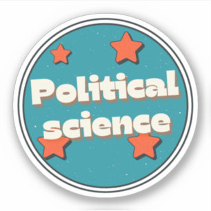 Politicologie Sticker