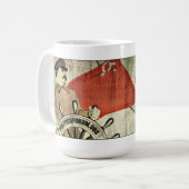 PoliticsForum.org: "Comrade Stalin zal ons begelei Koffiemok (Voorkant links)