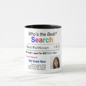 Politicus - Grappig Beste Custom Search Gift Mok (Midden)