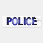 Politie 3 bumpersticker (Voorkant)
