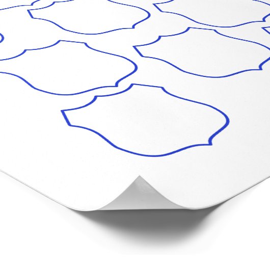 Politie 50th Birthday Guest Book Poster (Hoek)