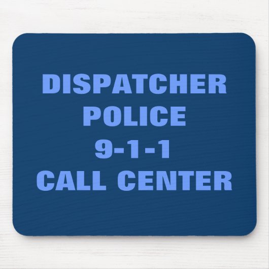 Politie 9-1-1 muismat (Voorkant)
