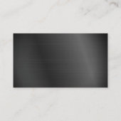 Politie Aangepaste Logo metallische wetshandhaving Visitekaartje (Achterkant)