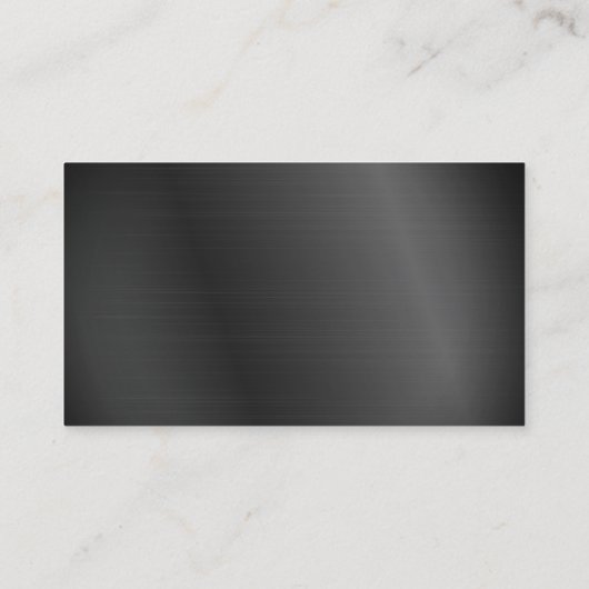 Politie Aangepaste Logo metallische wetshandhaving Visitekaartje (Achterkant)