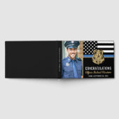 Politie afdeling Afstuderen Blauwe lijn Foto Gastenboek (Volledig)