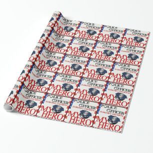 Politie Afdeling Gift Wrap - SRF Cadeaupapier
