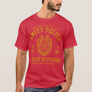 Politie-afdeling van Amity Island T-shirt