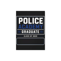 Politie Afgestudeerd 2026 Aangepaste Naam Cadeau