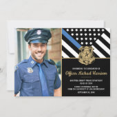 Politie Afstuderen Blauwe Lijn Vlaggenwet Handhavi Aankondiging (Voorkant)