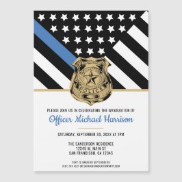 Politie Afstuderen voor blauwe lijn Vlaggenwet han Magnetische Uitnodiging