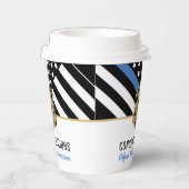 Politie Afstuderen voor blauwe lijn Vlaggenwet han Papieren Bekers (Rechts)