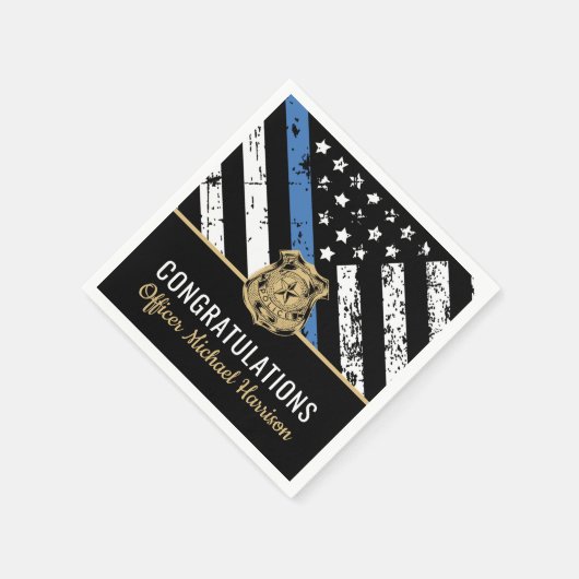 Politie Afstuderen Wetshandhavingsambtenaar Partij Servet (Hoek)