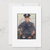 Politie-aftredingspartij Kaart (Achterkant)