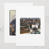 Politie-aftredingspartij Kaart (Voorkant / Achterkant)