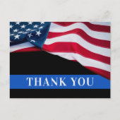 Politie-Amerikaanse vlaggenstaatrechtshandhaving D Briefkaart (Voorkant)