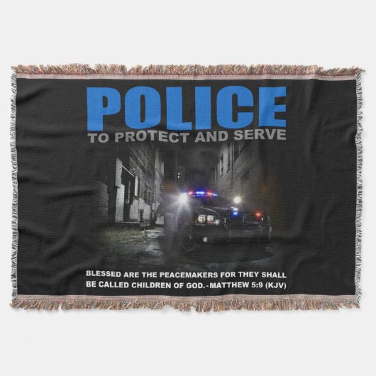 Politie beschermt en serveert diefstal deken (Voorkant)