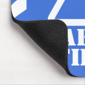 Politie Blauwe Veiligheid eerst Muismat (Hoek)