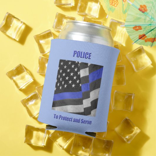 politie blikjeskoeler (Insitu Zomer)