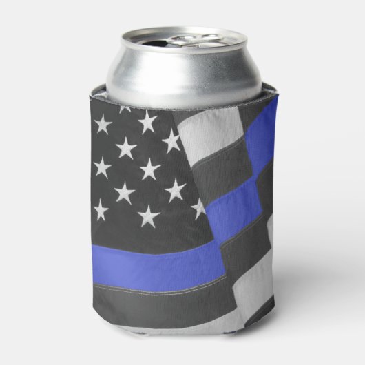 politie blikjeskoeler (Blikje Voorkant)