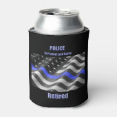 Politie Blikjeskoeler (Blikje Voorkant)