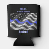 Politie Blikjeskoeler (Achterkant)