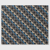 politie cadeaupapier (Vlak)