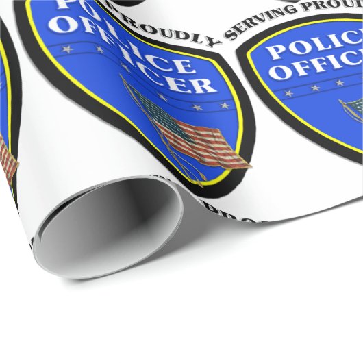 politie cadeaupapier (Rol Hoek)