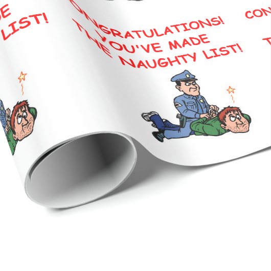 politie cadeaupapier (Rol Hoek)