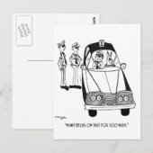 Politie Cartoon 4821 Briefkaart (Voorkant / Achterkant)