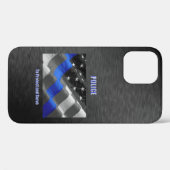 politie Case-Mate iPhone case (Achterkant (horizontaal))
