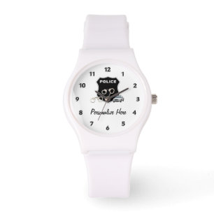 Politie Cops Logo Horloge