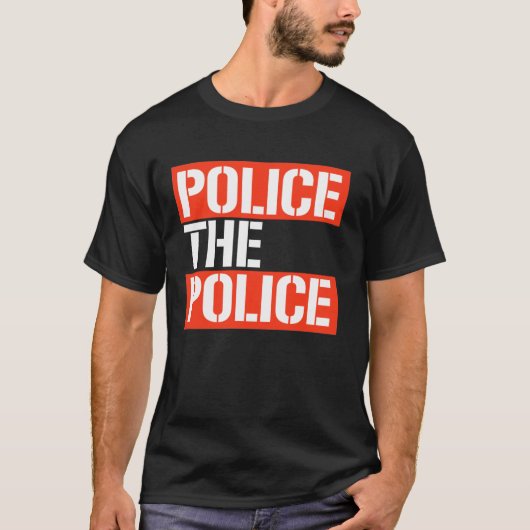 POLITIE DE POLITIE T-SHIRT (Voorkant)