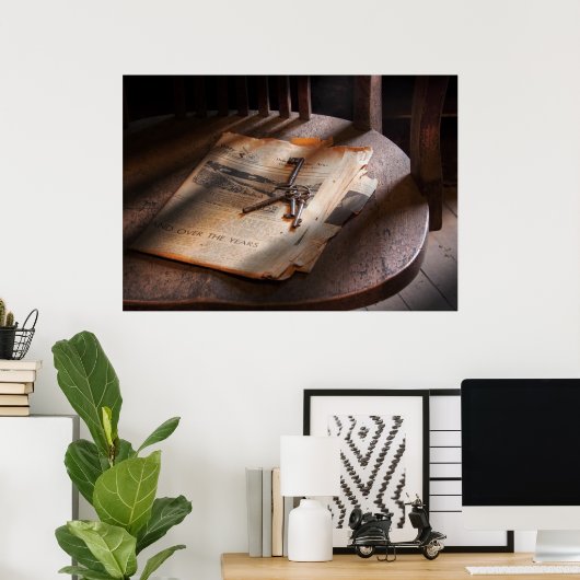 Politie - de sleutels van de wartels poster (Thuiskantoor)