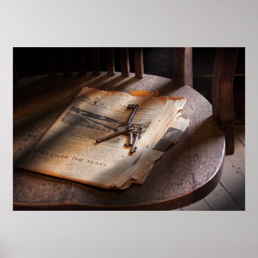 Politie - de sleutels van de wartels poster (Voorkant)