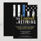 Politie Departement Pensioen Wetshandhaving Kaart (Voorkant / Achterkant)