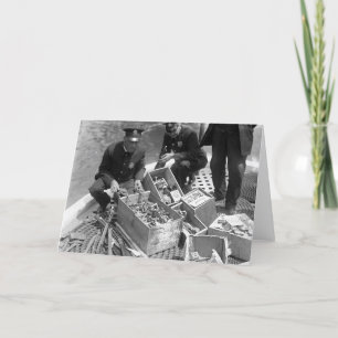 Politie die de Geheime bergplaats van het Pistool, Kaart