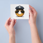 Politie Donut Flyer (Hand)