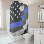 politie douchegordijn (In situ)