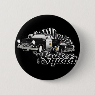 Politie Eenheid Ronde Button 5,7 Cm