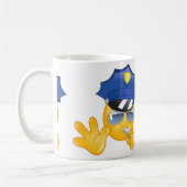 politie emoji koffiemok (Links)