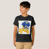 politie emoji t-shirt (Voorkant volledig)