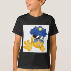 politie emoji t-shirt
