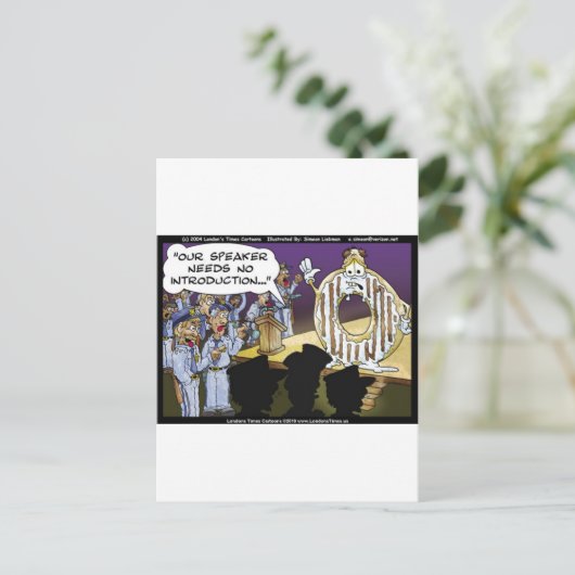 Politie en donuts Funny Kaarten T - shirts Mokken  (Staand voorkant)