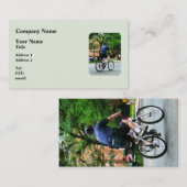 Politie fietspatrouille visitekaartje (Voorkant / Achterkant)