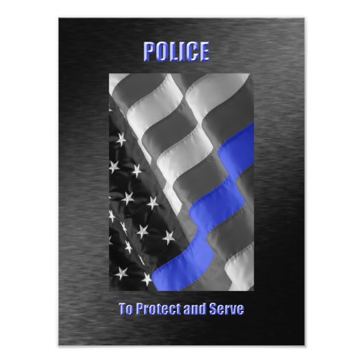 politie foto afdruk (Voorkant)