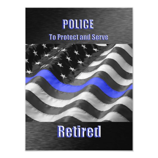 politie foto afdruk (Voorkant)